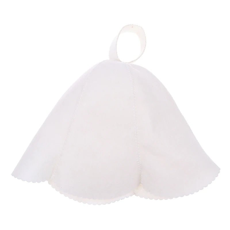 Felt Head Protection Bath anti Heat Free Size Russian Style Shower Cap Sauna Hat Bathroom Accessories Товары Для Ванны כובע רחצה