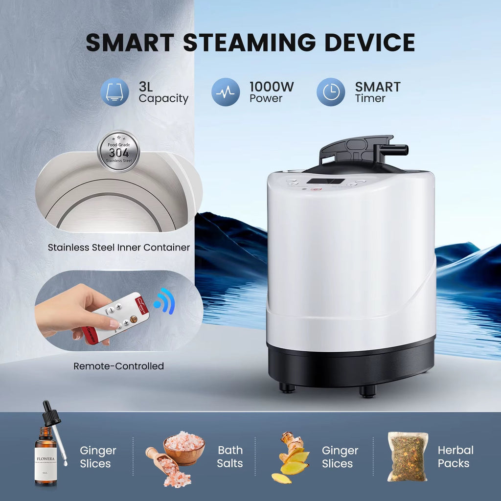Portable Steam Sauna Tent 1000W 2.6L Steamer Generator Sauna Tent Steam Room for Full Body Home Sauna Relaxation Detox 220V